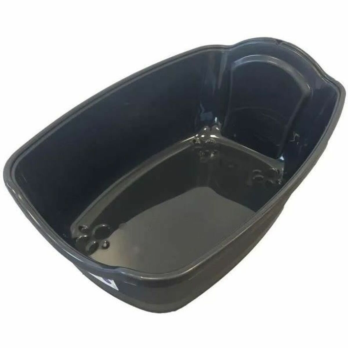 Caixa de Areia para Gatos Petdesign Branco/Preto